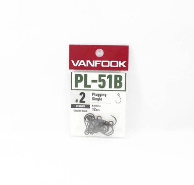 Vanfook PL-51B Plugging Single Hook Barbless Size 2 (9948)