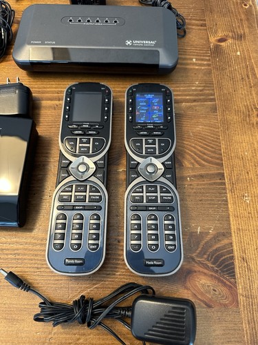 (2) URC MX-880 Universal Remote Control MRX-2 Sensor 2 RFX-250 Sensors WORKS - Picture 2 of 7