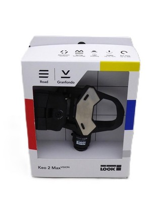 LOOK KEO 2 Max Vision Pedals - Single Sided Clipless, Composite, 53 QF