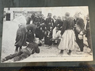Compiègne 60 Oise Détachement De Zouaves Première Guerre Mondiale 1914