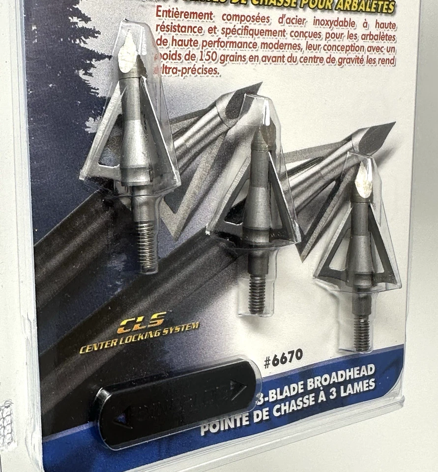 Широкие головки болтов Excalibur 6670 150 зерен 2 упаковки из 3 новых запечатанных сделано в США - Изображение 4 из 4