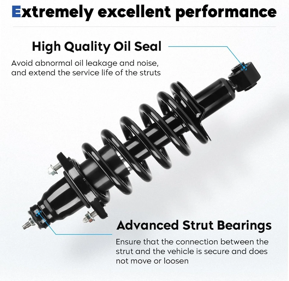 Задние стойки в сборе подходят для 2002-2006 Honda CR-V L4 2,4 л Sport Utility, амортизатор A - Изображение 3 из 4