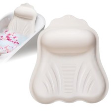 Luxury Silicone Bath Pillow for Tub, New Cloud-Soft 4D Air-Cushion Bathtub Pi...