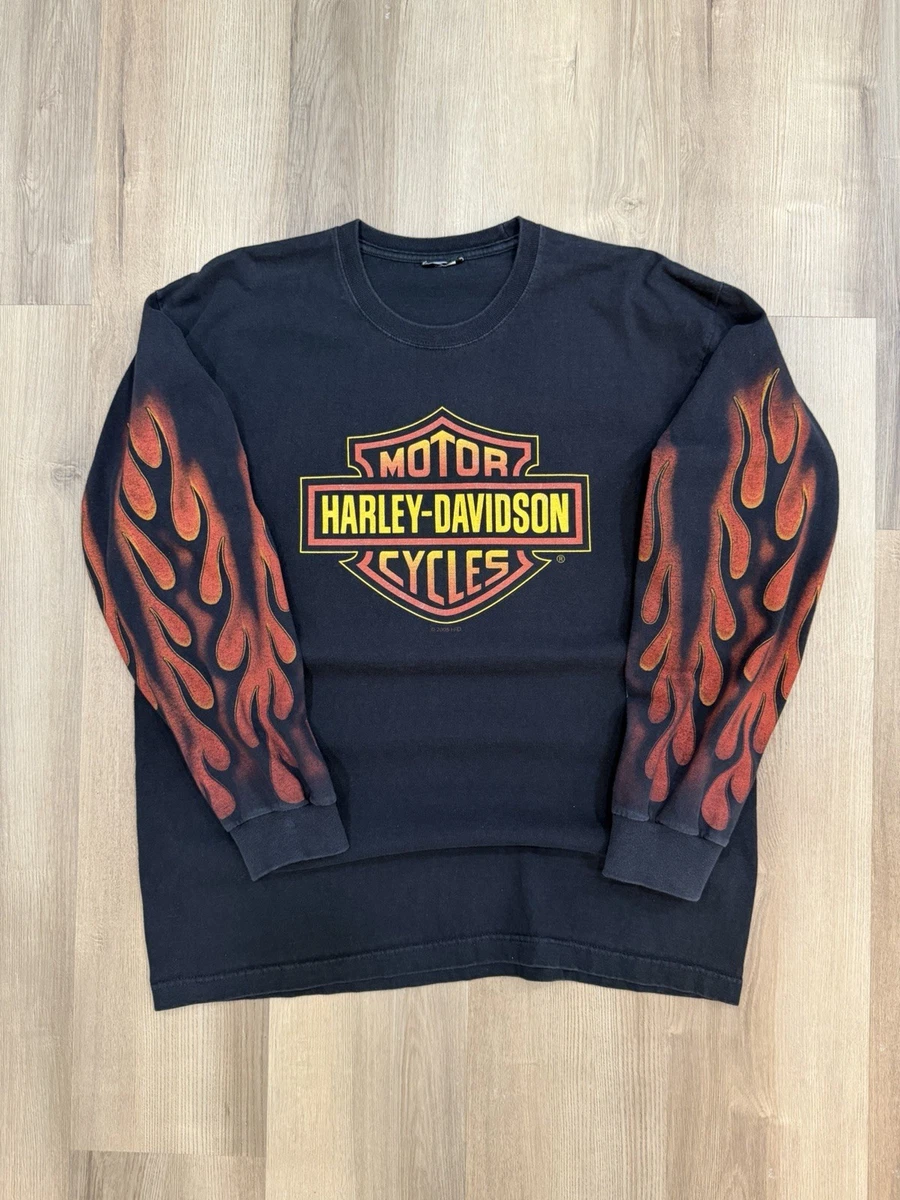 Harley-Davidson Long Sleeve Regular Size XL T-Shirts for Men for