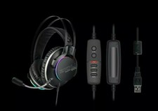 7.1 Virtual Surround Sound Gaming Headset with RGB Lights ZIDLI ZH23 NEW IN BOX