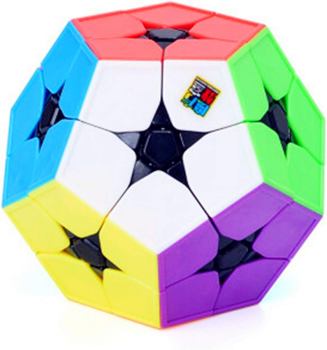 FunnyGoo MoYu Cubing Classroom Mofang jiaoshi Meilong 2x2 12 surface Megaminx Dodecahedron 2x2 Gigaminx megaminx Cube, with one cube stand