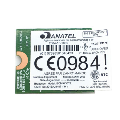 Broadcom BCM94352Z M.2 NGFF 802.11AC 867Mbps BT 4.0 DW1560 f Mac  