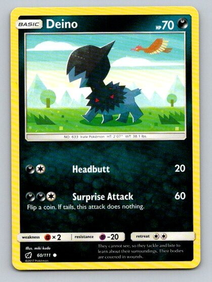 deino pokemon card value Pokmon TCG Cards for sale [Colorless] Deino #146 Prices | Pokemon