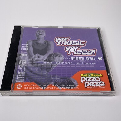 Pizza Pizza Mega Mix Promo (CD, 2001) Alternative Pop Music