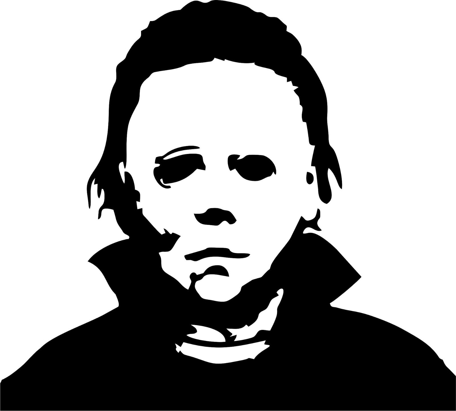 MICHAEL MYERS VINYL DECAL STICKER HALLOWEEN CAR/VAN/WALL/LAPTOP/TABLET