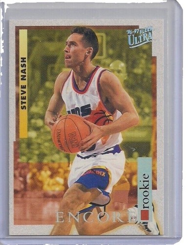 その他 NBA96-97 topps #182 steve nash+1Card NBA 1996-97 Topps #182 Steve Nash Rookie Suns Basketball