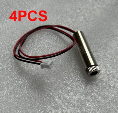 4x 250mW 650nm Dot Red Laser Module Focusable Laser Diode Lighting Carving Lazer