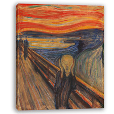 Wandbild Canvas Kunstwerk Edvard Munch Der Schrei