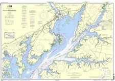 NOAA Nautical Chart 12274: Head of Chesapeake Bay