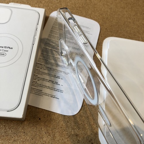 Genuine Apple iPhone 15 Plus Clear Case MagSafe Hard Cover A3128 MT213ZM/A - 第 7/11 張圖片