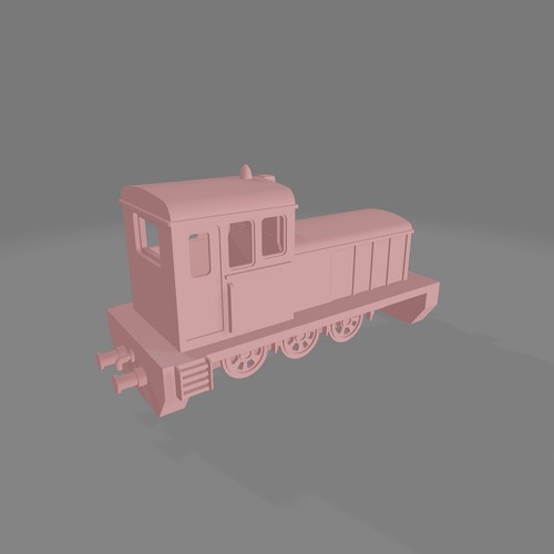 Train Shunter Locomotive - Commissioned - Picture 2 of 7