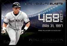 2015 Topps Update Tape Measure Blasts Andres Galarraga #TMB-2