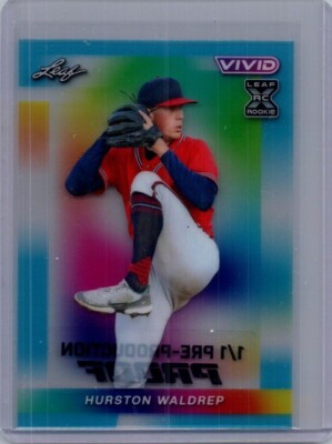 Hurston Waldrep 2024 Leaf Baseball 1/1 Pre Production Proof