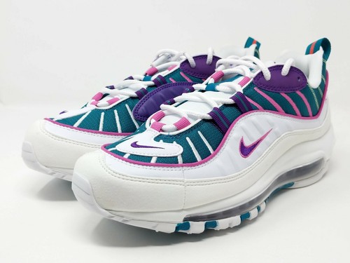 [Sz 8.5] Nike Air Max 98 Sneakers White 