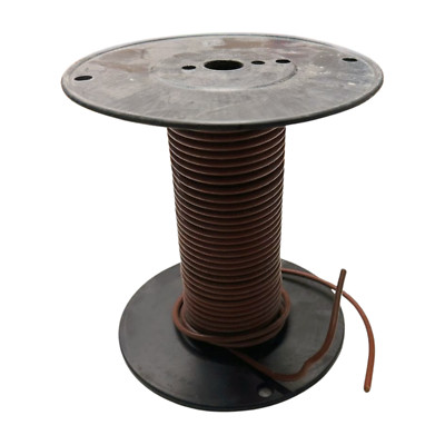 CME E102470 Brown Machine Tool Insulated Wire 10 AWG Approx 45' Long, 2 lbs 3oz