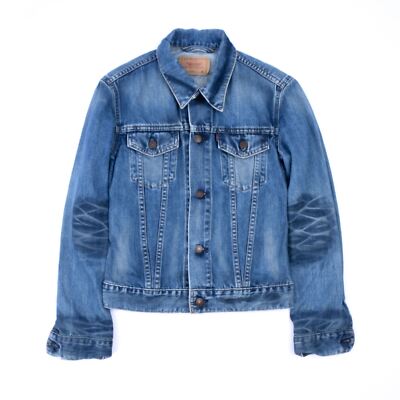 Ladies Levis Classic Denim Harrington Jacket Size S