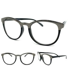 Men Women Classic Vintage Retro Style Clear Lens EYE GLASSES Black Fashion Frame
