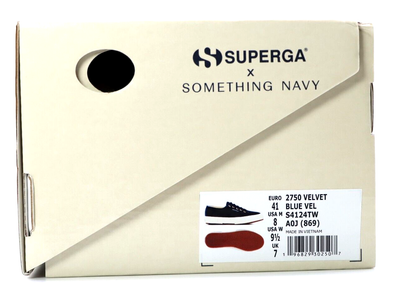 something navy superga