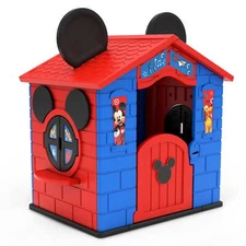 Disney Mickey Mouse Indoor Outdoor Playhouse Easy Assembly for Kids
