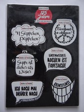 Magnettafel mit 6 Magneten, 125 Jahre Müllers Mühle, heraustrennbar