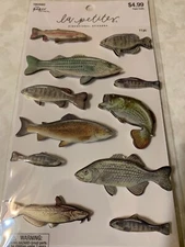 THE PAPER STUDIO LA PETITES 3D EPOXY FISH GORGEOUS FISH 11 PCS