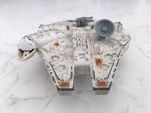 1979 Kenner Star Wars Mini Diecast metal Millennium Falcon No: 32910 YT1300 ship - Picture 2 of 12