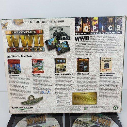 Topics DVD Complete WWII Collection VG Multimedia Collection Counter Top - Picture 2 of 11