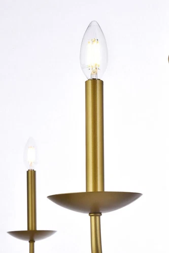 Chandelier Ceiling Light Fixture Living Dining Room Modern Rustic Farmhouse - Picture 6 of 7