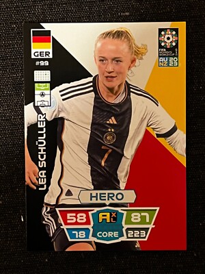 ADRENALYN CARD PANINI FIFA FRAUEN WM 2023 LEA SCHULLER DEUTSCHLAND # 99