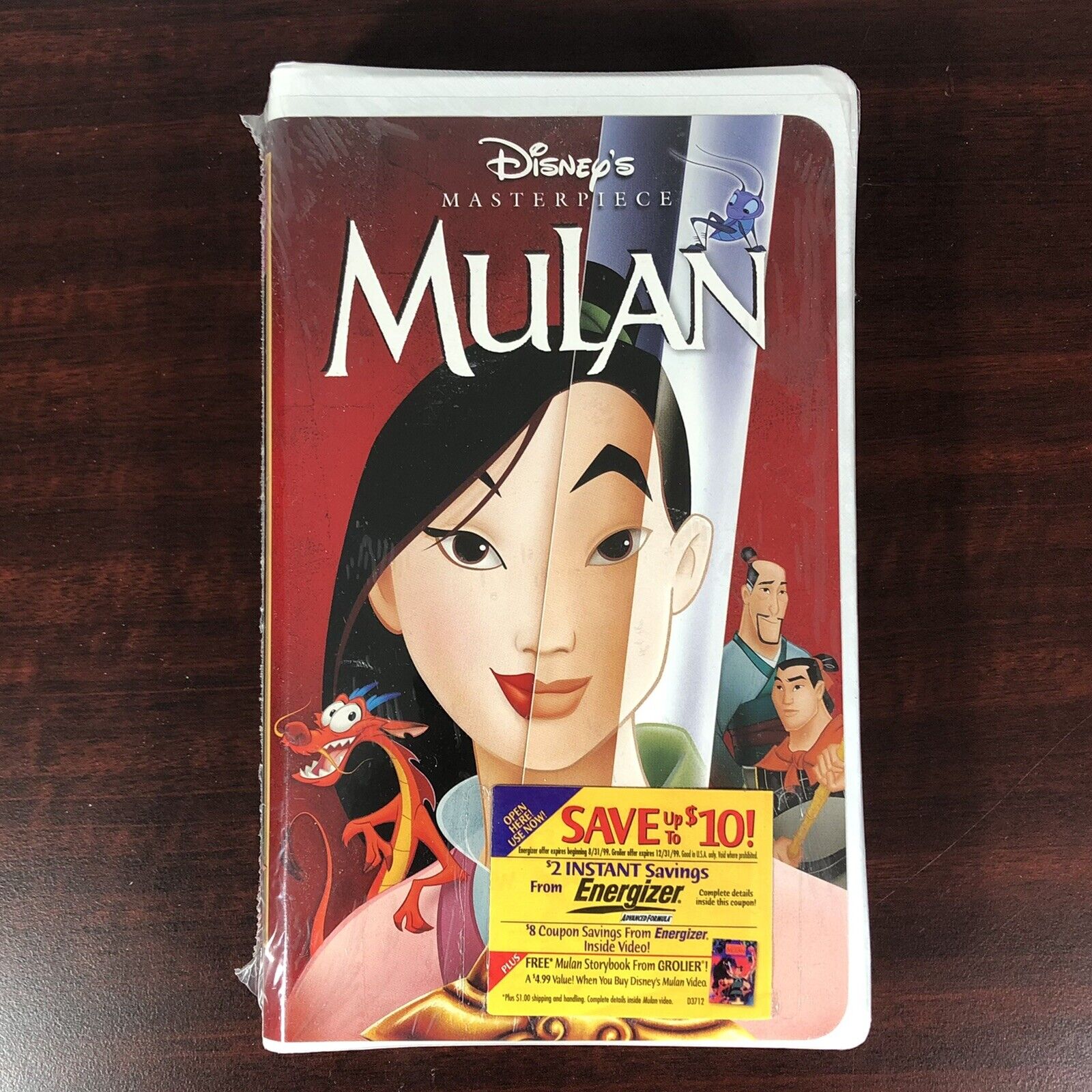 Mulan Movie VHS 1999 Walt Disney Classicos Collection Portuguese Language  NIP 786936057867