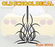 Old School High Quality Vinyl Pinstripe Scroll Decal - Many Colors Sizes Sd03 Old School High Quality Vinyl Pinstripe Scroll Decal - Many Colors Sizes Sd03