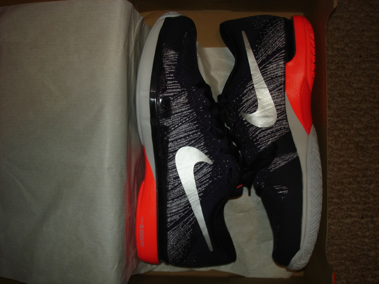 nike vapor flyknit tennis