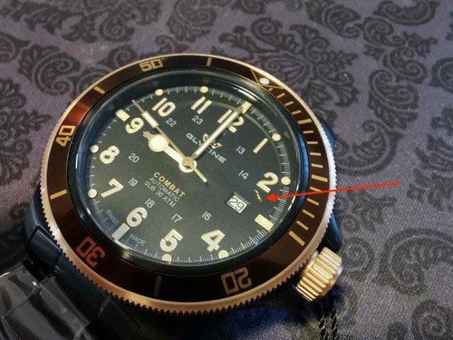 Glycine Combat SUB Black Men's Watch GL0276 for sale online