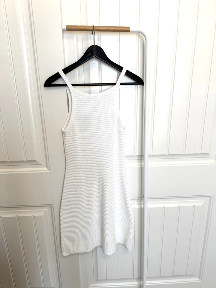 abercrombie niños - Vestido tejido estilo ganchillo para niñas - Blanco - Nuevo con etiquetas - Talla: 13/14 Foto 2 de 4