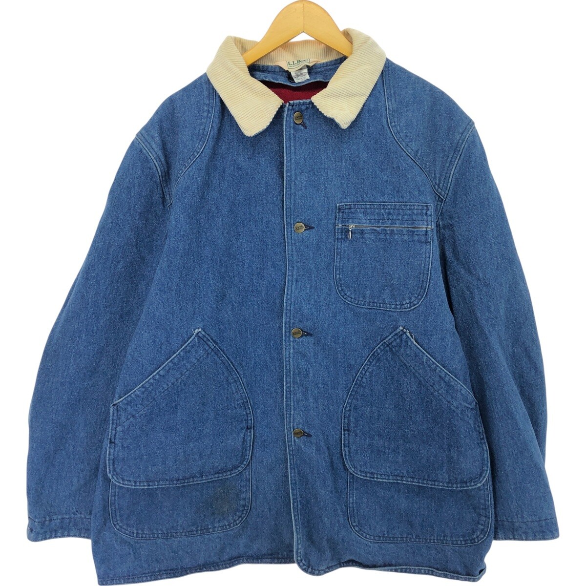 used Lサイズ相当 80S USA製 エルエルビーン ハンティングジャケット L.L.Bean - 80s USA製 エルエルビーン ダック ハンティング