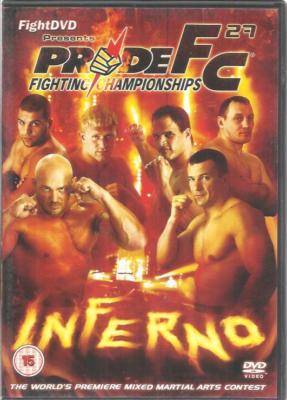 DVD Pride Fc: Inferno [DVD]