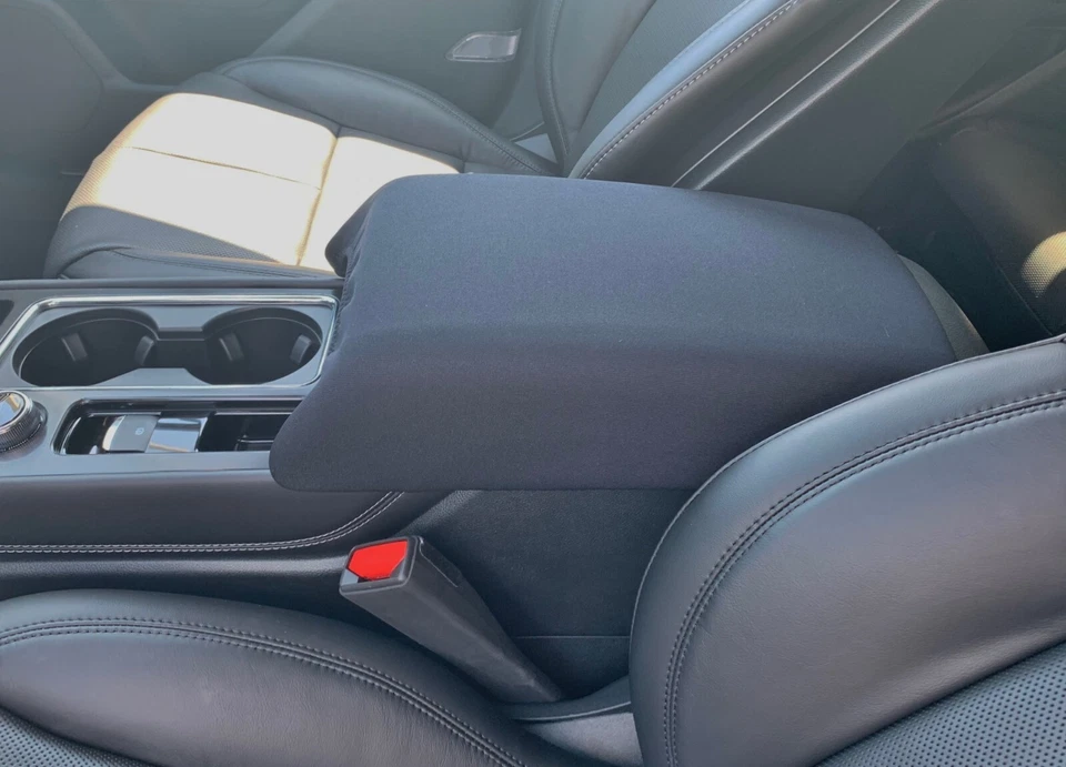 Cubierta de reposabrazos central de consola material de neopreno para Lincoln Corsair-LCRN Foto 4 de 4