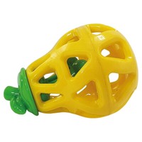Nobby Hundespielzeug Soft Tpr Birne 13Cm Gelb Zahnpflege FüR Hunde