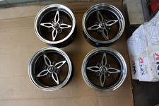 Jdm 4spoke Riverge Style 13 Wheels For Mazda Miata Mx5 Mx-5 E30 Civic Roadster