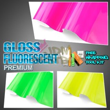 Fluorescent Gloss Neon Sticker Decal Vinyl Vehicle Wrap Air Release Sheet Film Fluorescent Gloss Neon Sticker Decal Vinyl Vehicle Wrap Air Release Sheet Film