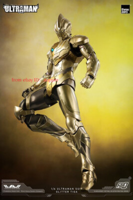 Threezero 3a Figzero Series Ultraman Suit Glitter Tiga 1/6 Action