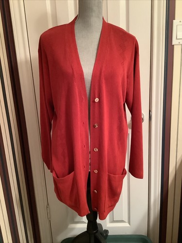 Dana Buchman Petite Medium Rusty Red 