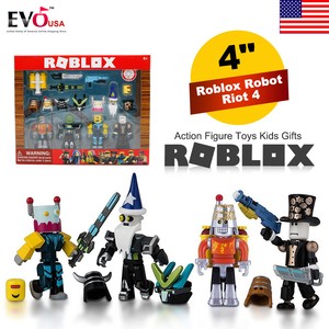 Speelgoedfiguurtjes Roblox Mix Match Robot Riot Figure 4 Pack Set Wealthitglobal Com - toys hobbies roblox robot riot 4 figure pack mix match