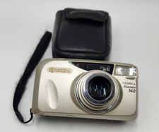 YASHICA ZOOMATE 140 GOLD 35mm Point Shoot Film Camera with case