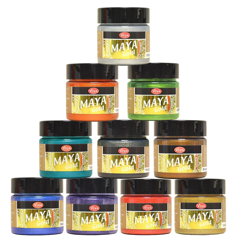 Viva Decor Maya Gold Bordeaux 45ml ab 4,75 € (August 2026) | Vergleiche 2 Angebote auf